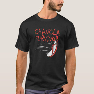 T-shirt Humour mexicain espagnol Red Flip Flop Chancla Sur