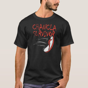 T-shirt Humour mexicain espagnol Red Flip Flop Chancla Sur