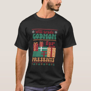 T-shirt Humour Noël Garçon Fille Tee Xmas Commerce Godmama