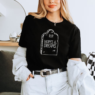 T-shirt humour noir RIP Espoirs & Rêves