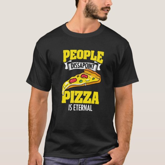 T-shirt Humour Pizzatarien Pour Une Pizzade De Pizzate De  (Devant)
