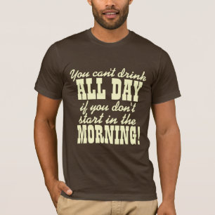 T-shirt Humour potable de bière drôle
