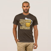 T-shirt Humour potable de bière drôle (Devant entier)