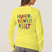 T-shirt Humour Richeest Actif (Dos)