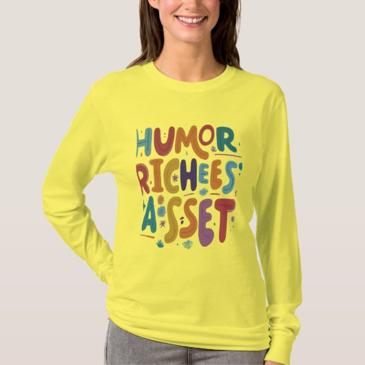 T-shirt Humour Richeest Actif (Devant)