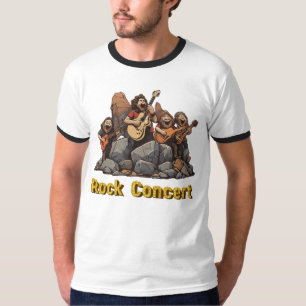 T-shirt Humour Rock Concert