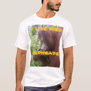 T-shirt Humour roux sauvage d'amie