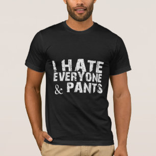 T-shirt Humour Sarcastique - Introvert Lazy