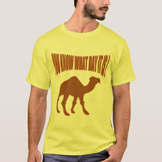 T-shirt Humpday Hump day avec une torsion (Devant)