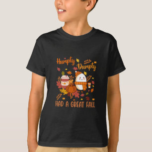 T-shirt Humpty Funny Dumpty a fait une grande chute Bon Au