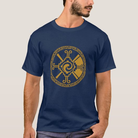 T-shirt Hunab Ku - Déité Maya (Devant)