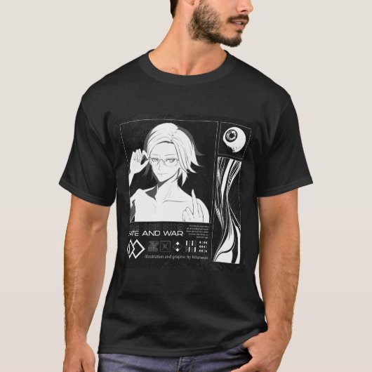 T-shirt Hundred Line - Eito Aotsuki Graphique (Devant)