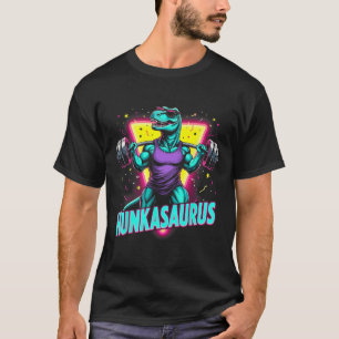 T-shirt Hunkasaurus Poids Bodybuilding Gym entraînement
