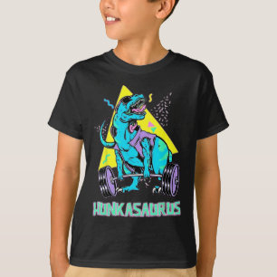 T-shirt Hunkasaurus Poids Bodybuilding Gym entraînement