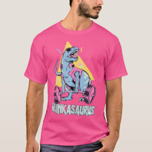 T-shirt Hunkasaurus T Rex Dinosaur Drôle Gym Entraînement