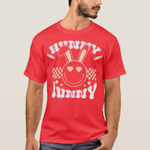 T-shirt Hunny Bunny Smile Face Motif de tableau de bord