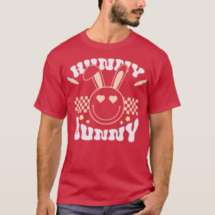 T-shirt Hunny Bunny Smile Face Motif de tableau de bord