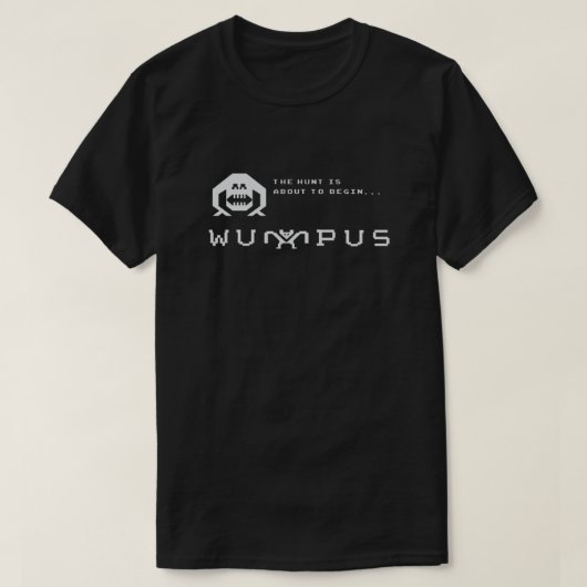 T-shirt Hunt for the Wumpus ! Classic (Design devant)