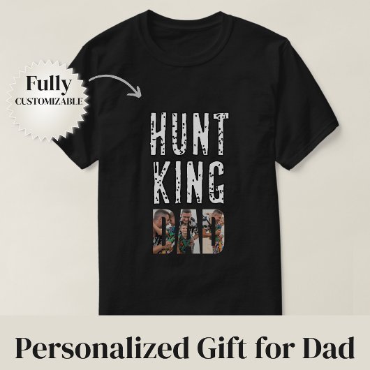 T-shirt Hunt King Dad
