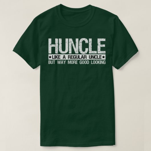 T-shirt Hunter Comme Oncle Régulier Way Plus Beau Regard C (Design devant)
