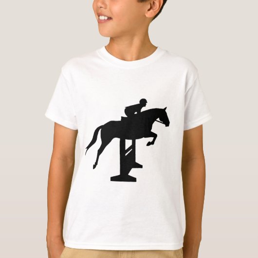 T-shirt Hunter Jumper Horse & Rider (Devant)