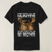 T-shirt Hunter Le Plus Important Appelez-Moi BIG BROTHER (Design devant)