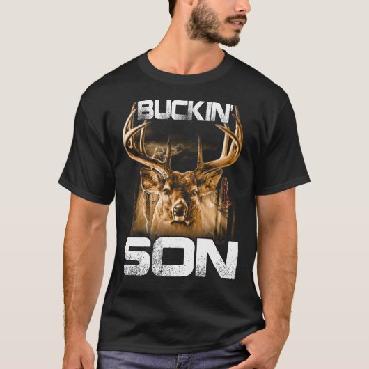 T-shirt Hunter pour le fils Buckin (Devant)
