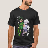 T-shirt Hunter X Hunter Gon Et Killua (Devant)