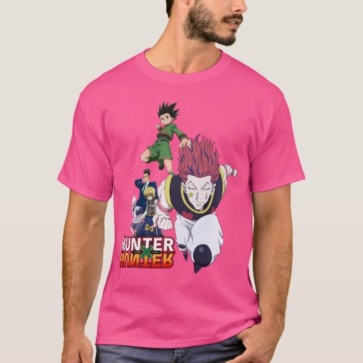 T-shirt Hunter X Hunter - Groupe de caractères Classic (Devant)