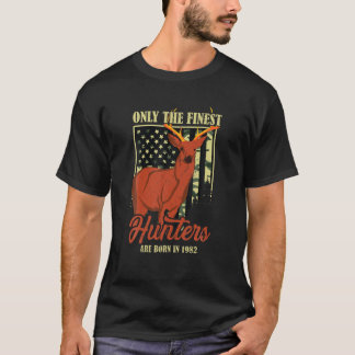T-shirt Hunting 40Th Birthday T Deer Hunter 40 Years Old 1