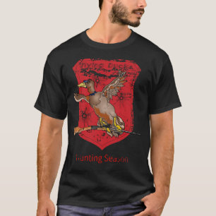 T-shirt Hunting Flying Ducks labrador