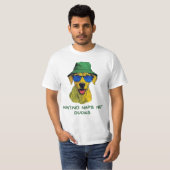 T-shirt Hunting naps, not ducks, FunnyTee (Devant entier)