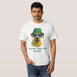 T-shirt Hunting naps, not ducks, FunnyTee