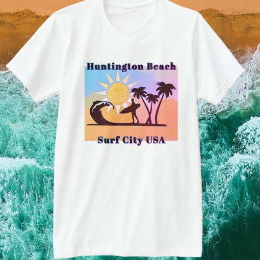 T-shirt Huntington Beach CA Surf City USA