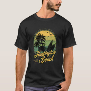 T-shirt Huntington Beach Surf City West Coastu2019s Wildes