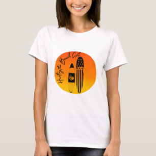 T-shirt "Huntington Beach Surfboards and Sunsets"
