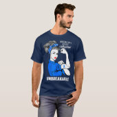 T-shirt Huntingtons Maladie Sensibilisation Indestructible (Devant entier)