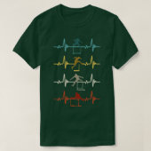 T-shirt Hurddle Hurdle Rundle Athletics Track and Field H (Design devant)
