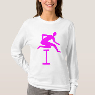 T-shirt Hurdling - Magenta