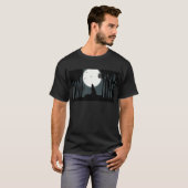 T-shirt hurlement à la lune (Devant entier)