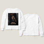 T-Shirt Hurlement Doré de la Solitude (Motif Recto et Verso)