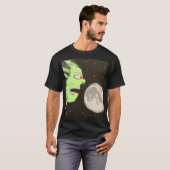 T-shirt hurler sur la lune (Devant entier)