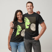 T-shirt hurler sur la lune (Unisexe)