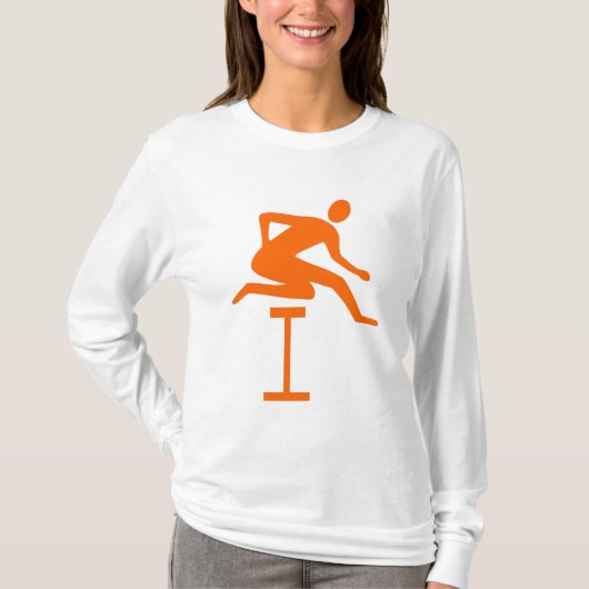 T-shirt Hurling - Orange (Devant)