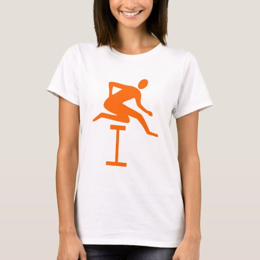 T-shirt Hurling - Orange (Devant)