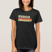 T-shirt Huron Oh Ohio Funny City Accueil Racines Retro les (Devant)