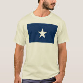T-shirt Hurrah pour le drapeau bleu Bonnie (Devant)