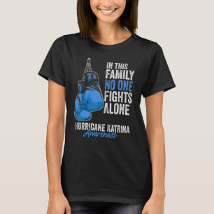 T-shirt Hurricane Katrina Sensibilisation Mois Boxe Gants 