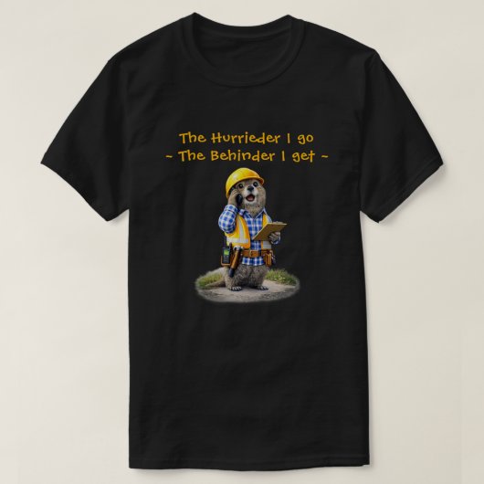 T-shirt "Hurrieder" (1) (Design devant)