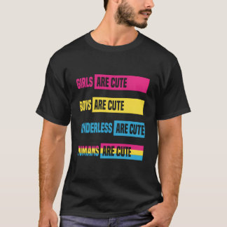 T-shirt Hus Are Panual Flag Pan Pride Panual